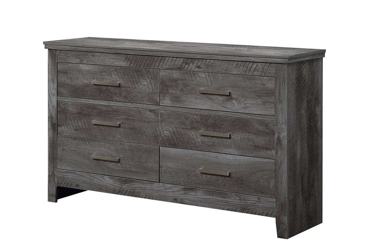 Loudon Rustic Grey Finish Dresser