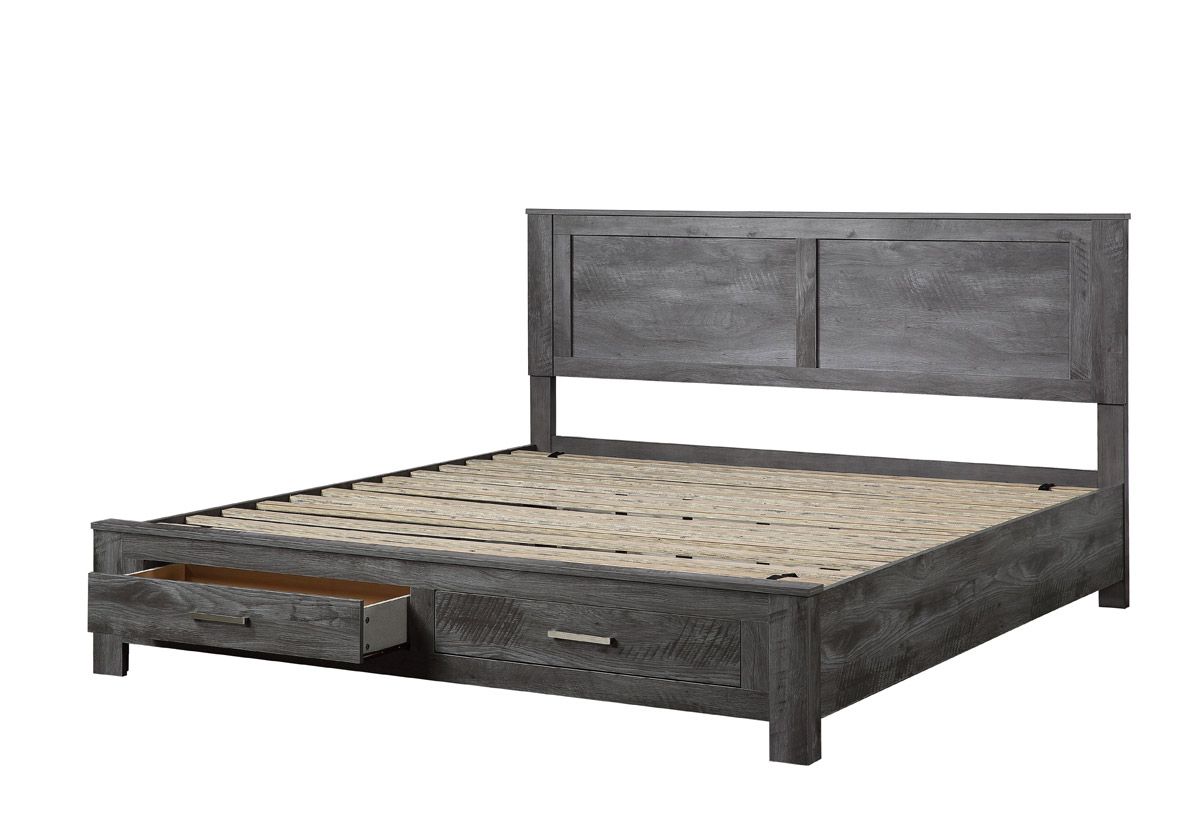 Loudon Platform Bed With Drawers