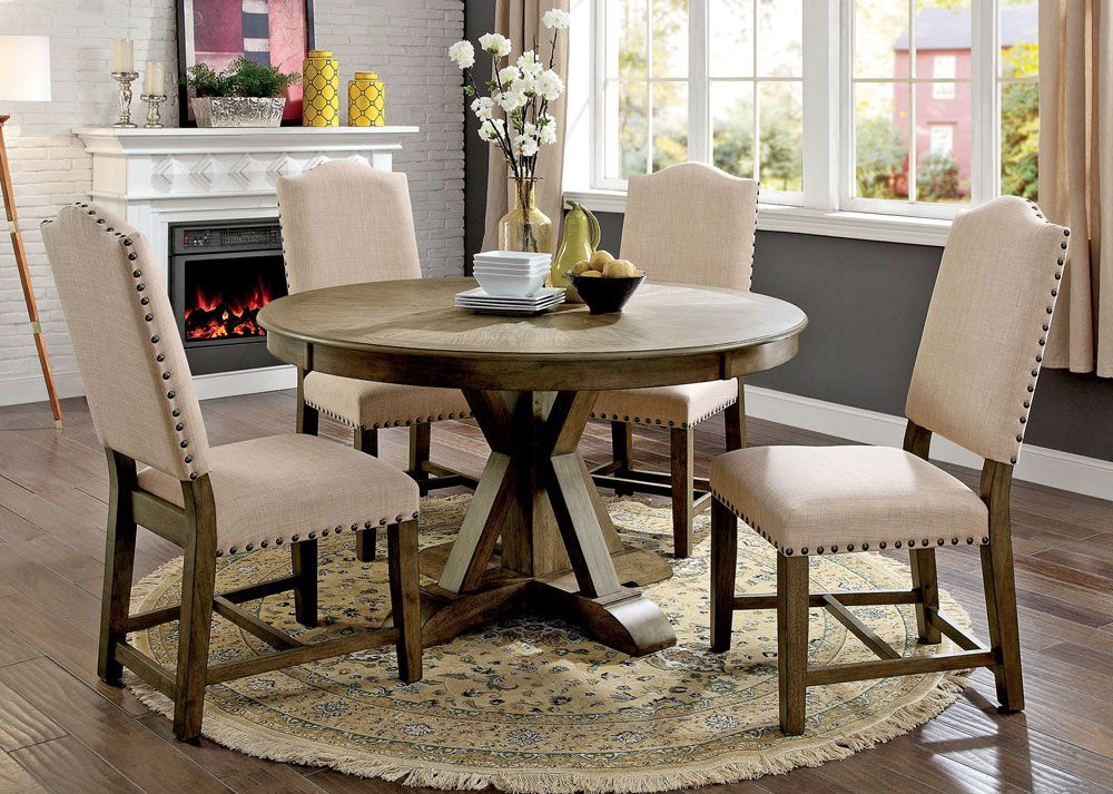 Lowsun Round Dining Table Set