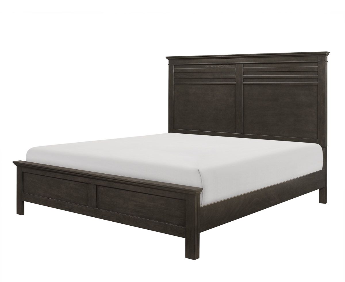 Magdalen Grey Finish Bed