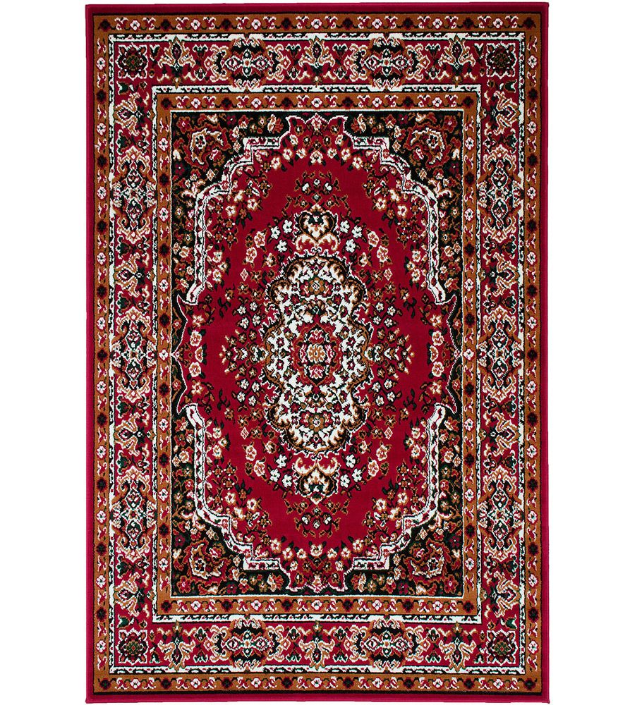 Mahi Red Traditional Area Rug