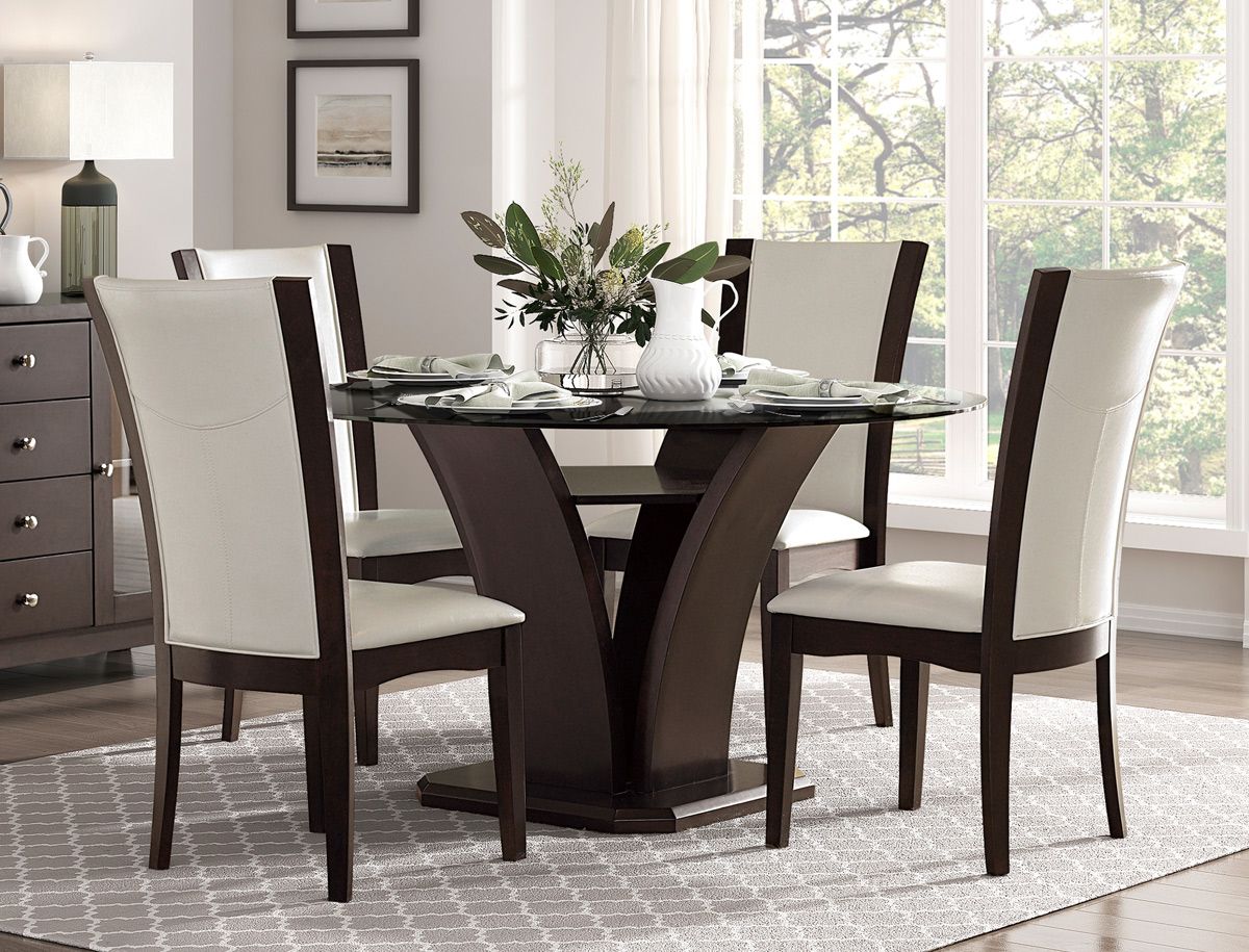 Manhattan Round Dining Table Set