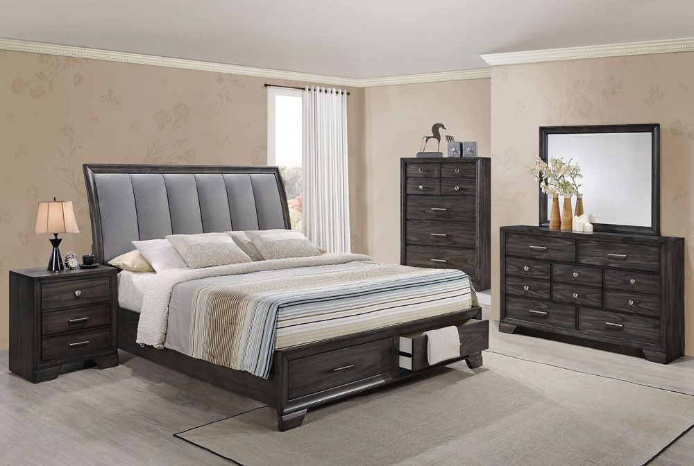 Manor Bed With Two Storage Drawers