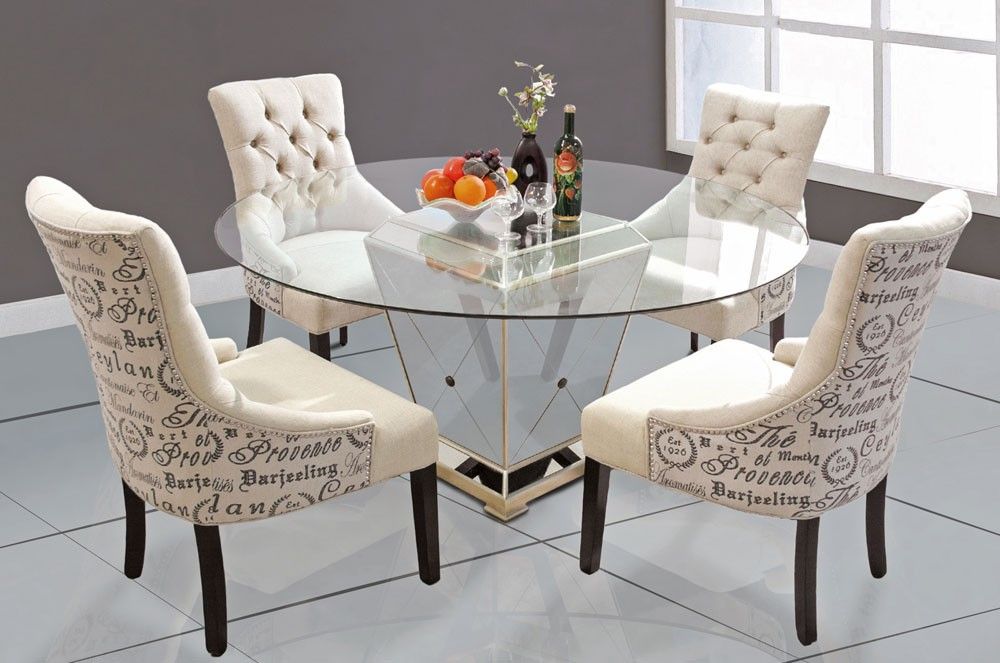 Maras Mirrored Dining Table