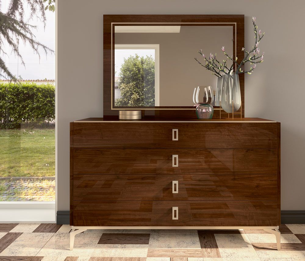 Marbella Italian Dresser With Mirror