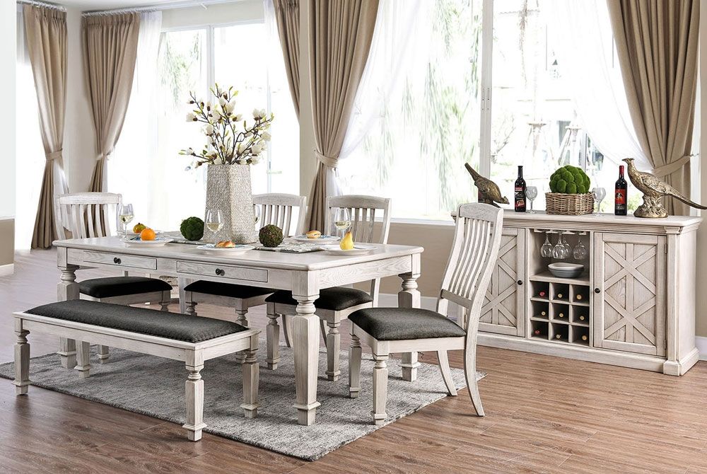 Maribelle Classic Dining Room Table Set