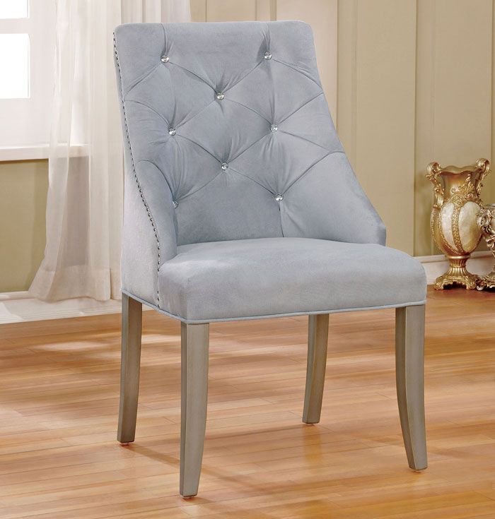 Marius Crystal Tufted Chair