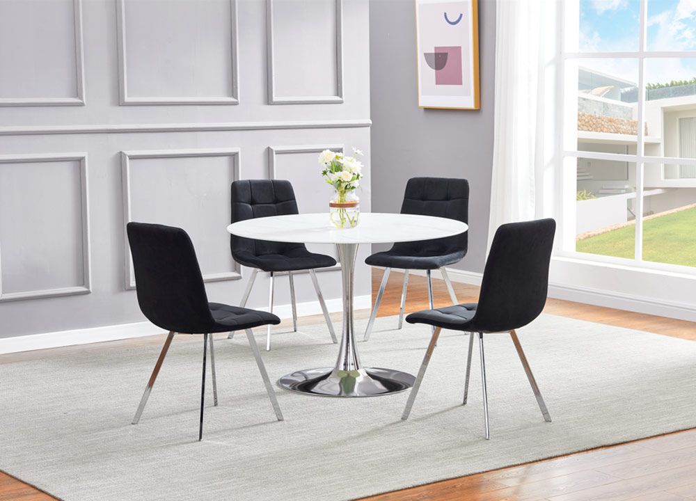 Marlee Round Dining Table Set