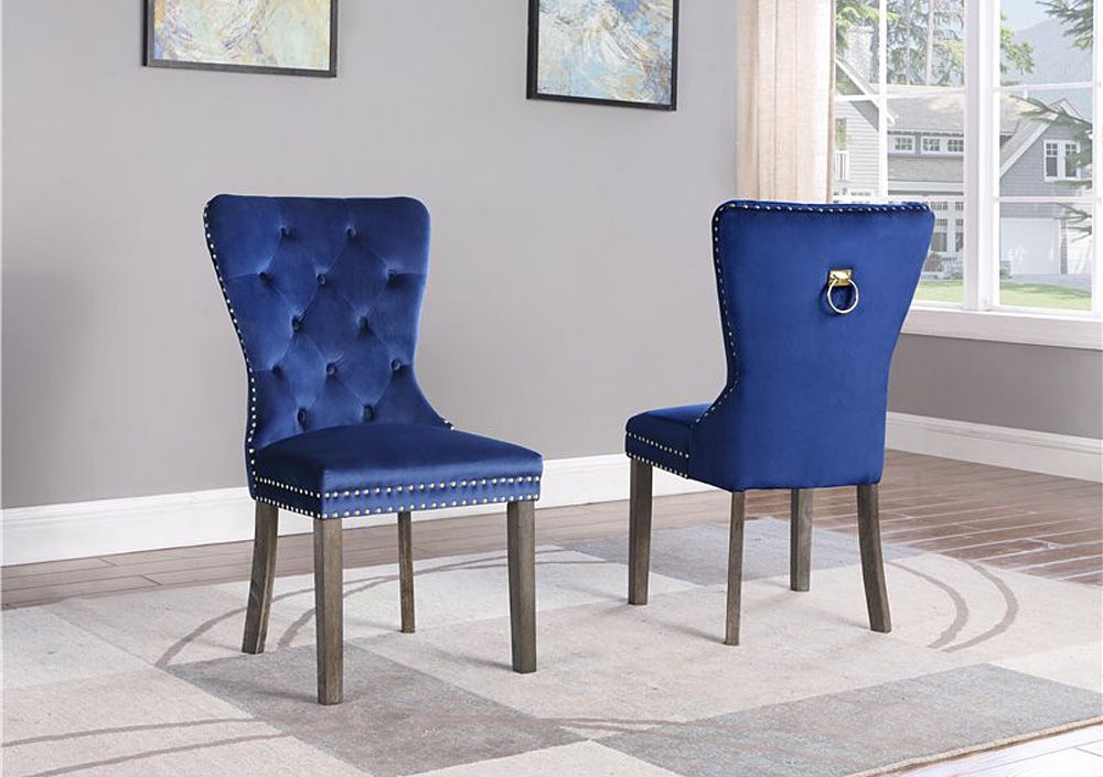 Marlin Navy Blue Dining Chairs