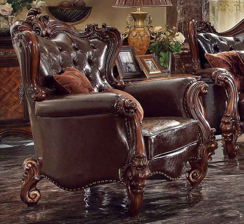 Marlyn Traditional Style Chair,Marlyn Traditional Living Room Furniture,Marlyn Traditional Style Love Seat