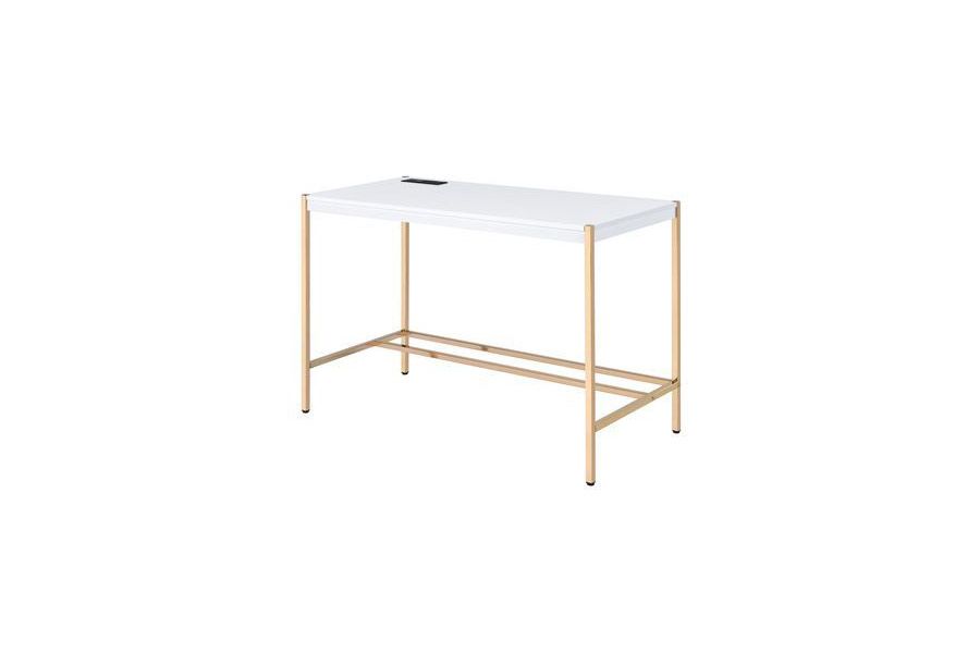 Masha White Writing Desk