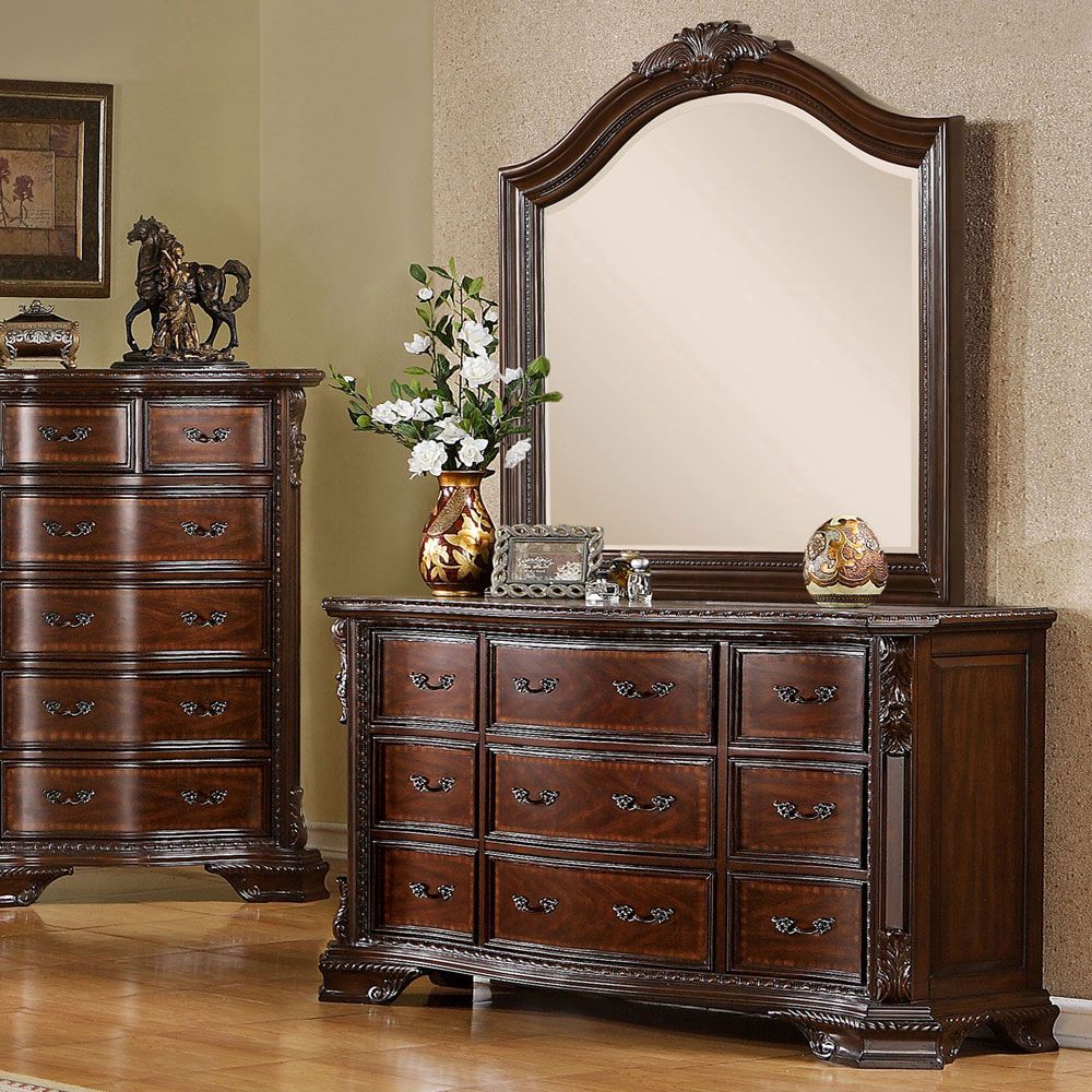 Mandalay Bedroom Dresser With Mirror