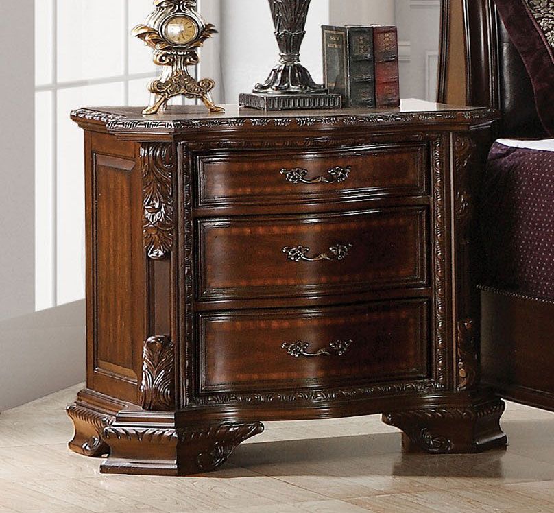 Melina Traditional Style Night Stand