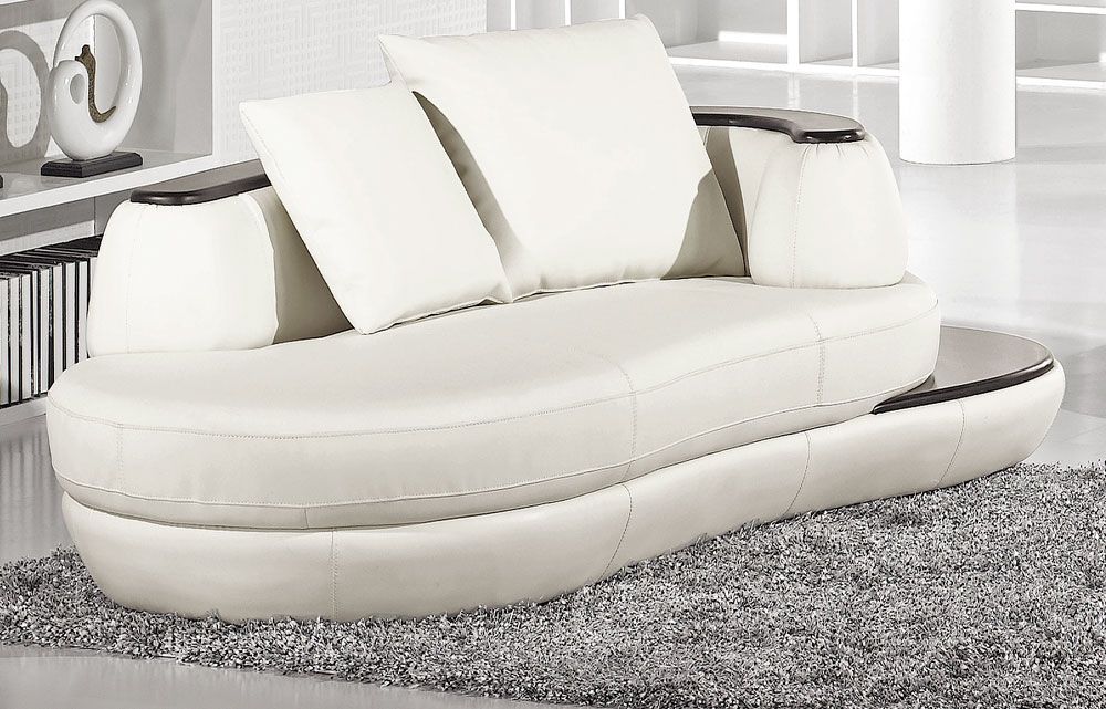 Miami Modern Leather Chaise
