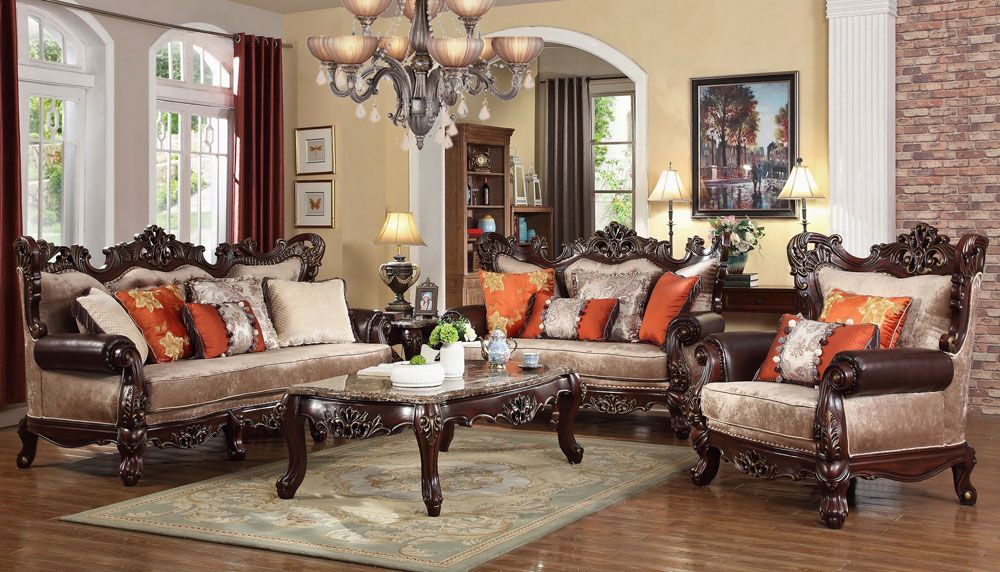 Micado Traditional Style Sofa Collection