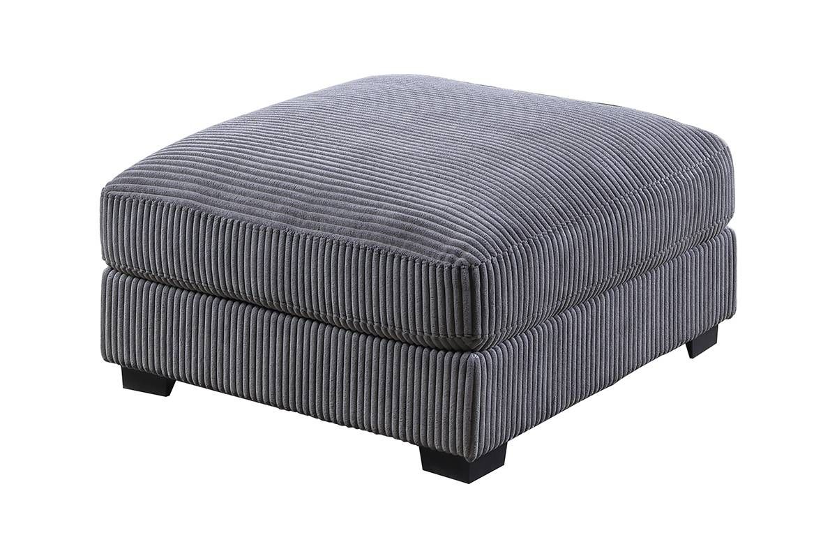 Micah Grey Corduroy Ottoman