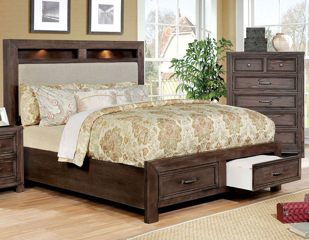 Midtown Bed With Two Drawers