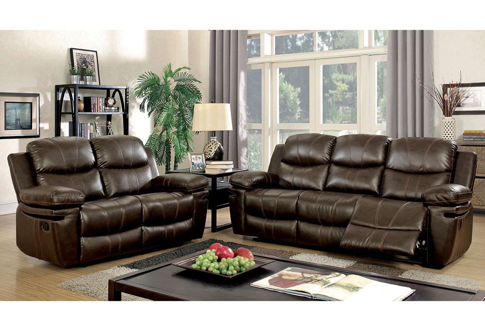 Mike Recliner Sofa With Drop Down Table