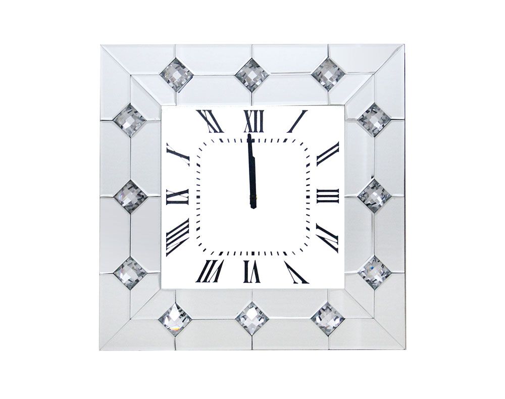 Miko Mirrored Wall Clock