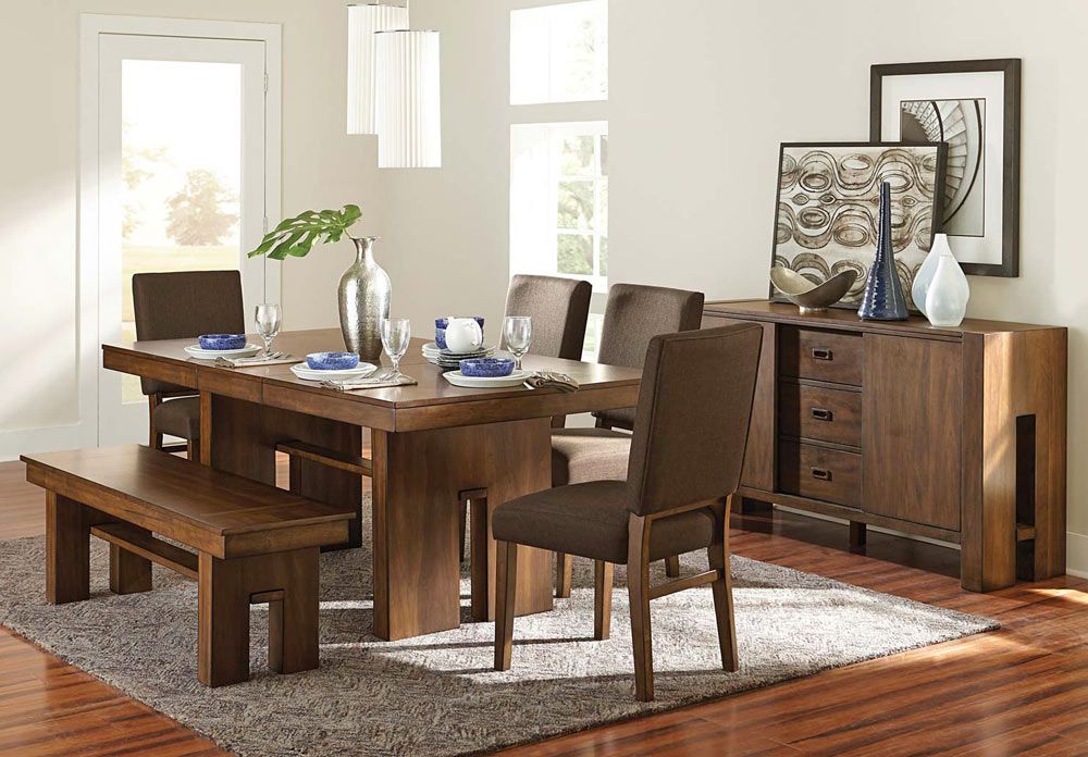 Miles Contemporary Dining Table Set