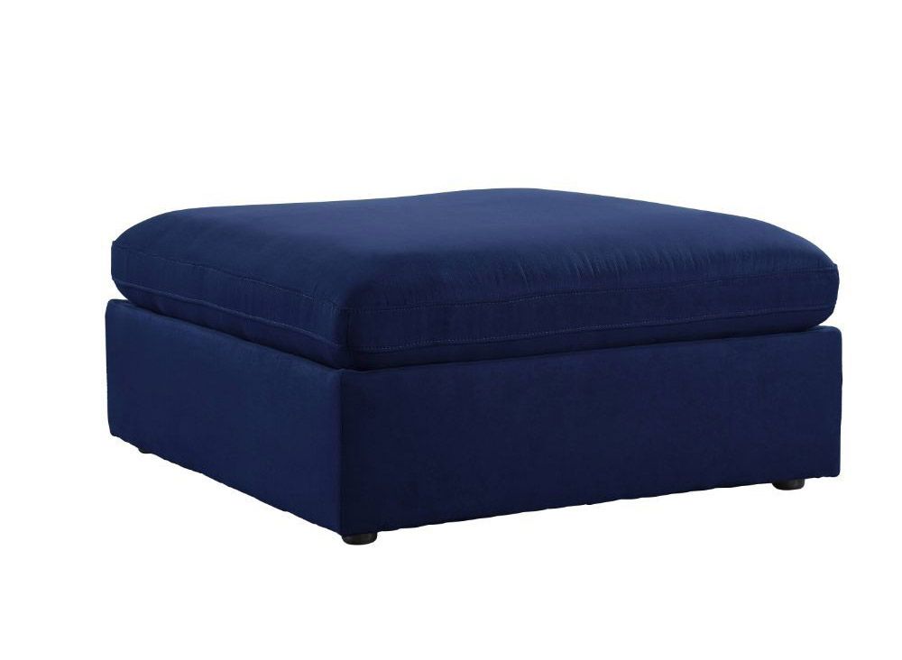 Milo Navy Blue Ottoman