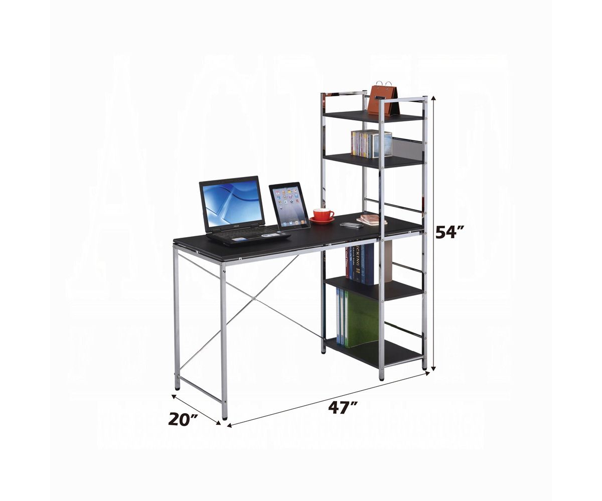 Mina Writing Desk With Shelve Dimention