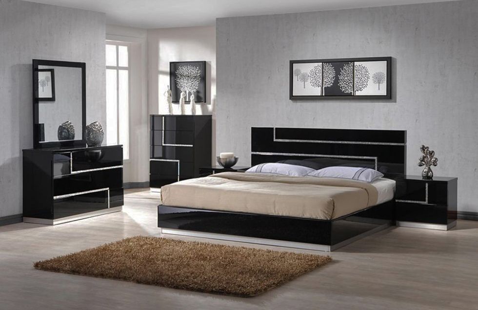 Moda Modern Platform Bedroom Set
