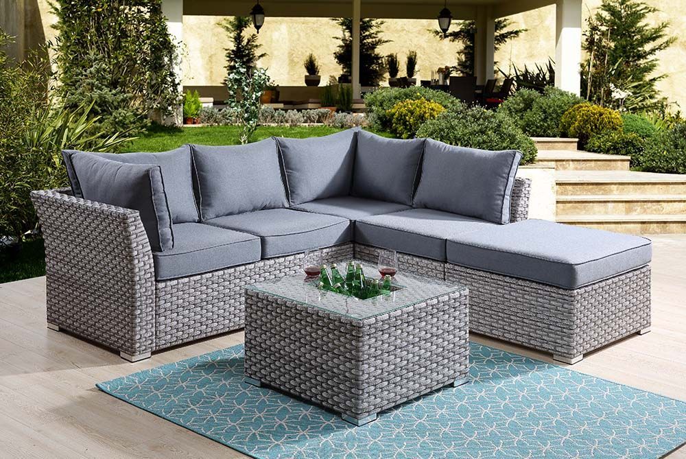 Modany Modern Patio Seating Set