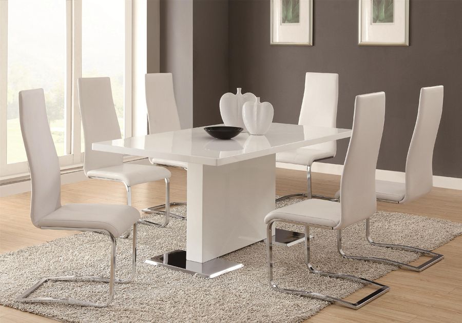Bryn White Dining Table Set