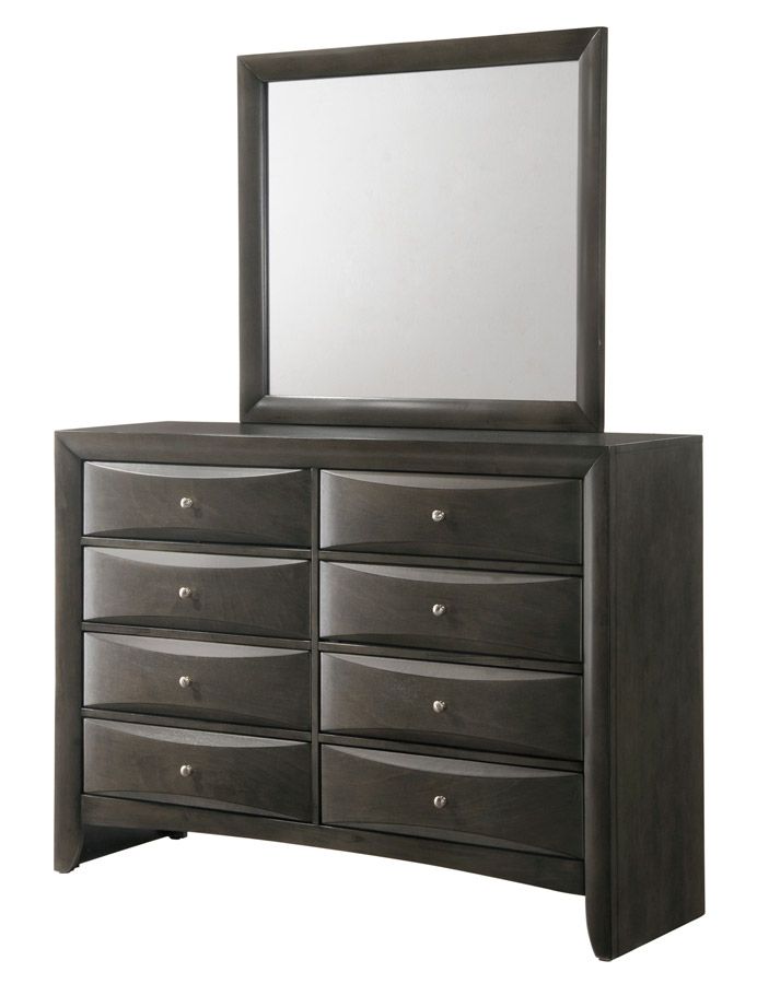 Monton Grey Dresser With Mirror