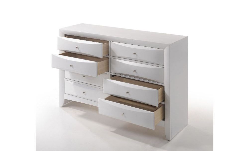 Monton White Finish Dresser