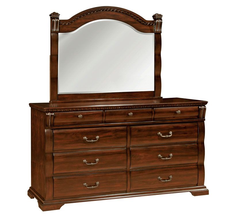 Montrose Traditional Dresser With Mirror