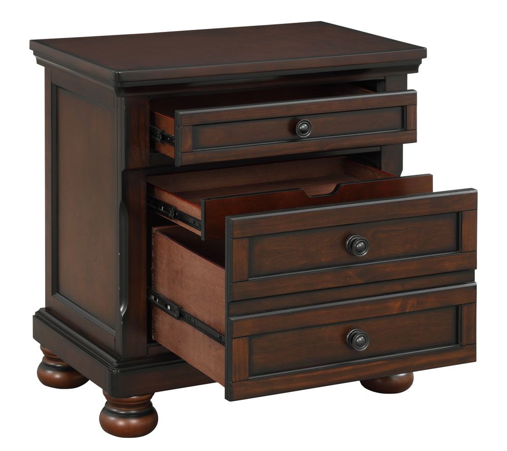 Morelle Transitional Style Night Stand