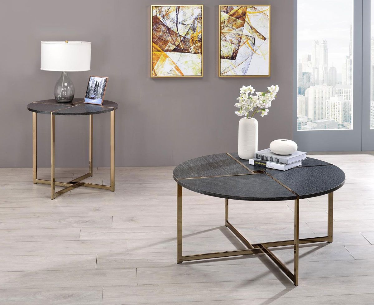 Moshe Modern Round Coffee Table