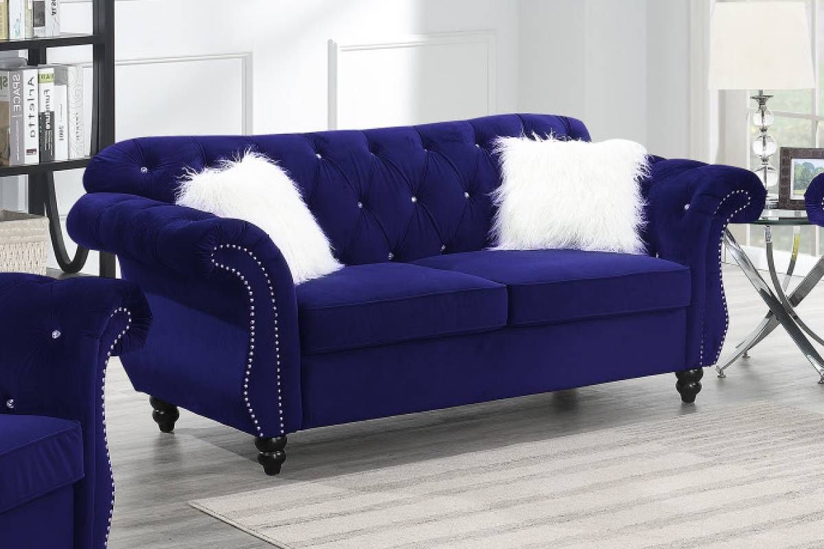 Mowry Chesterfield Style Love Seat