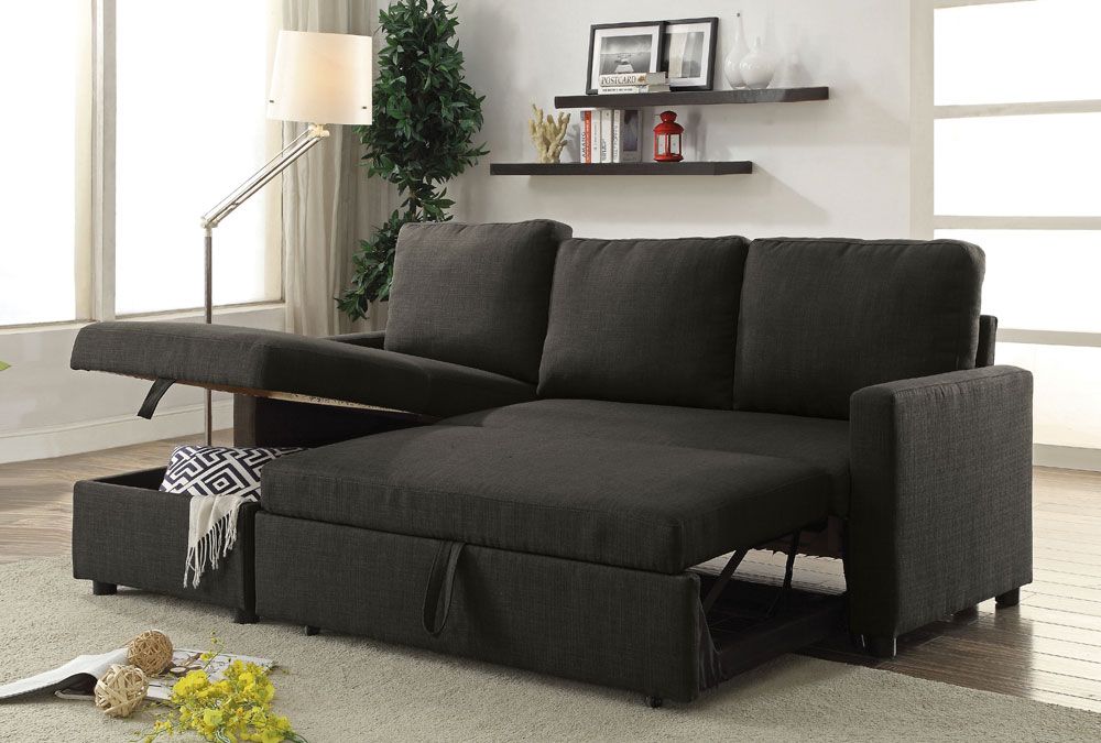 Mulberry Sectional With Pullout Sleeper