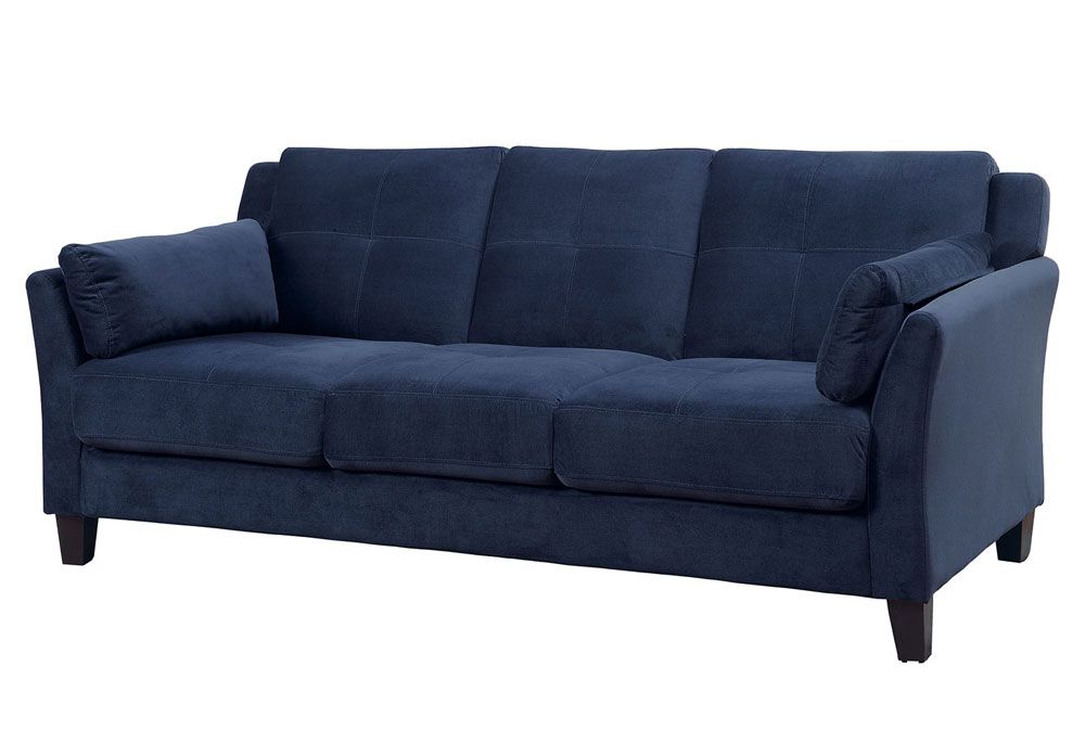 Myra Navy Velvet Sofa