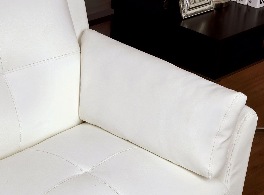 Armrest Details,Myra Contemporary Leather Sofa,Myra Contemporary Leather Sofa and Love Seat