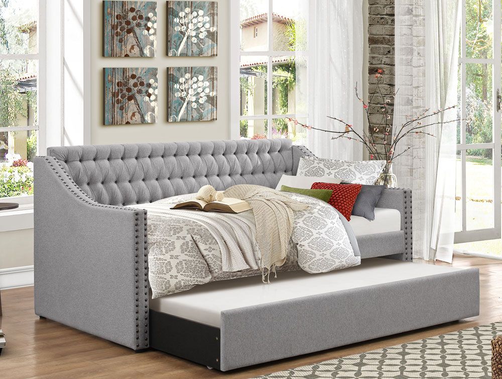 Nadine Day Bed With Trundle