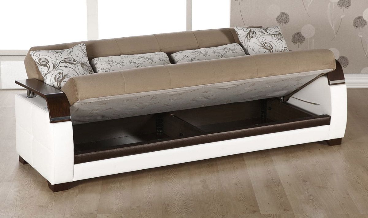 Cooper Modern Style Sofa Storage