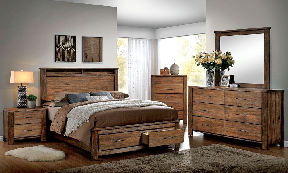 Nellwyn Rustic Oak Bedroom Furniture