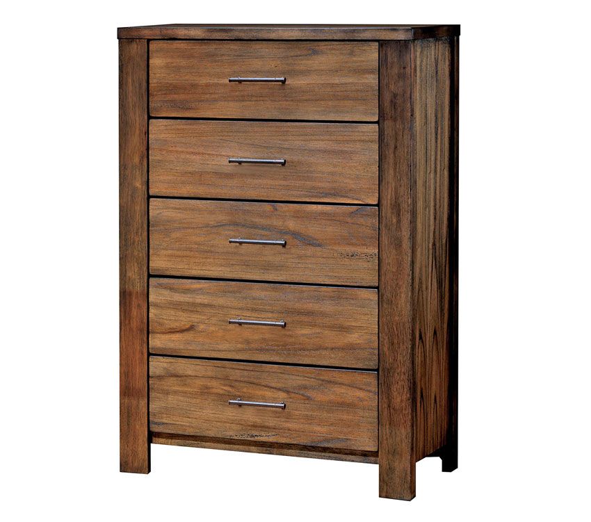 Nellwyn Rustic Oak Finish Chest