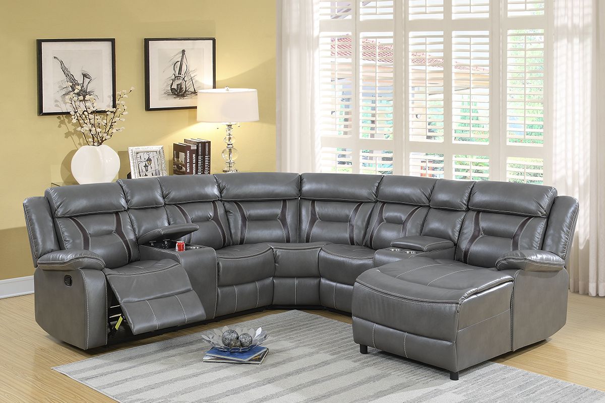 Nicole U Shape Recliner Sectional