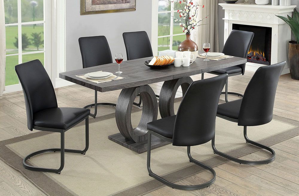 Nora Dining Table With Six Chairs
