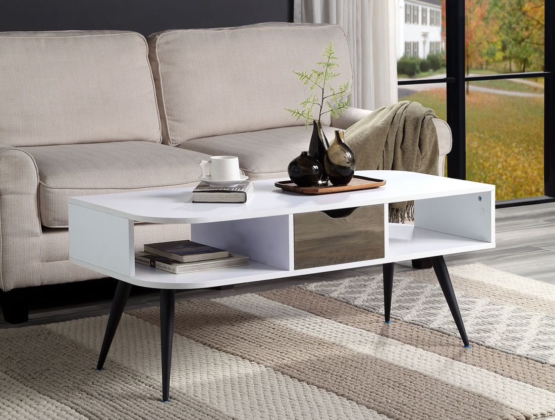 Nysa Mid Century Modern Coffee Table