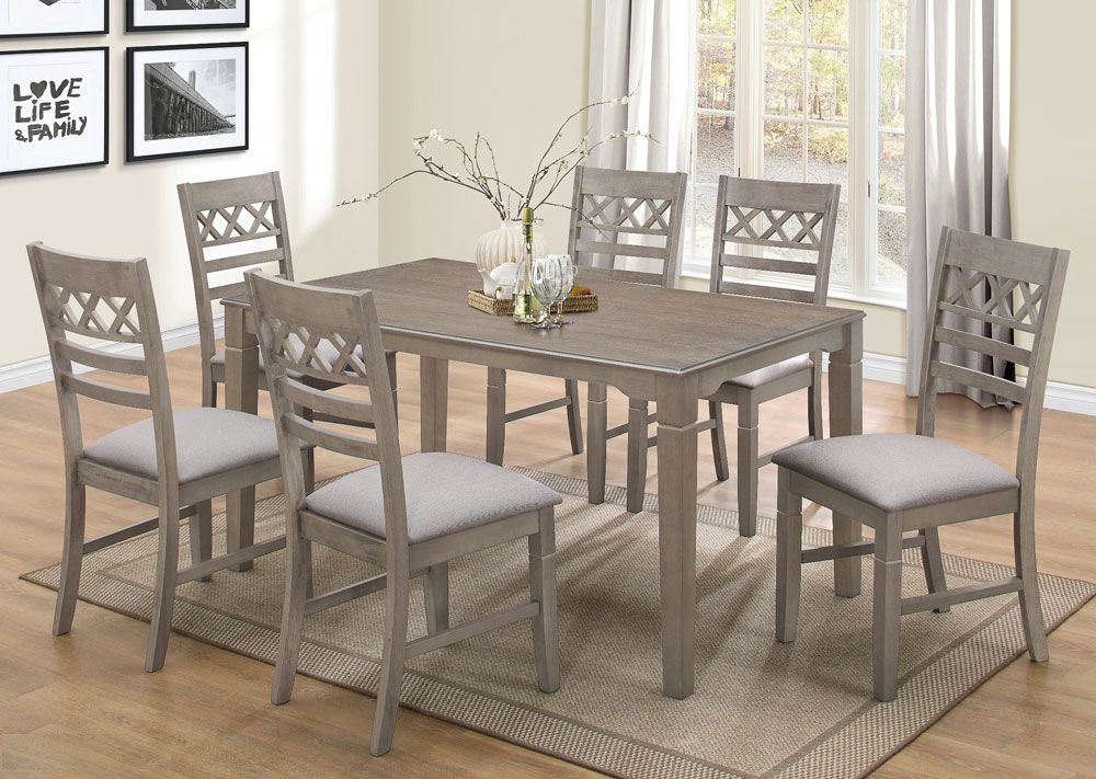 Odeon Table With X Design Chairs