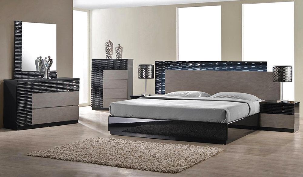 Onda Modern Platform Bed Collection