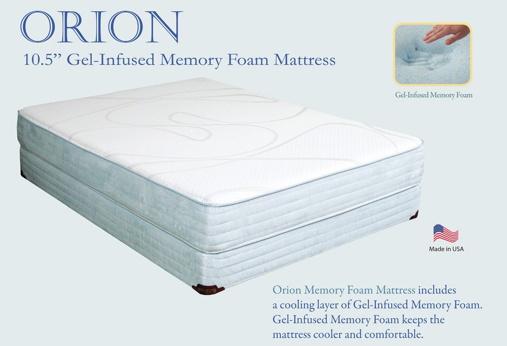 Orion Gel Infused Memory Foam Mattress