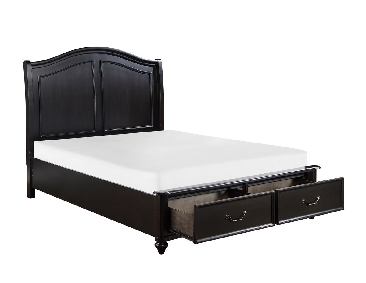 Orlando Traditional Bed With Drawers