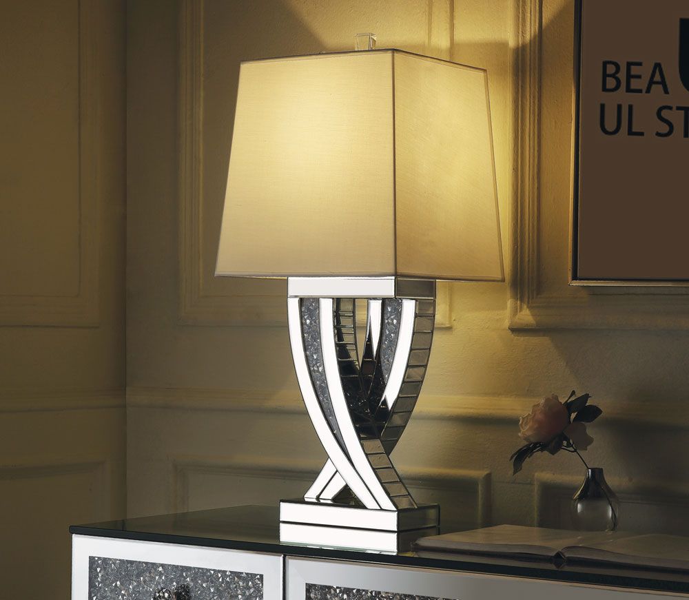 Oscar Mirrored Table Lamp 
